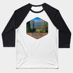 Grand Teton National Park - Jenny Lake Baseball T-Shirt